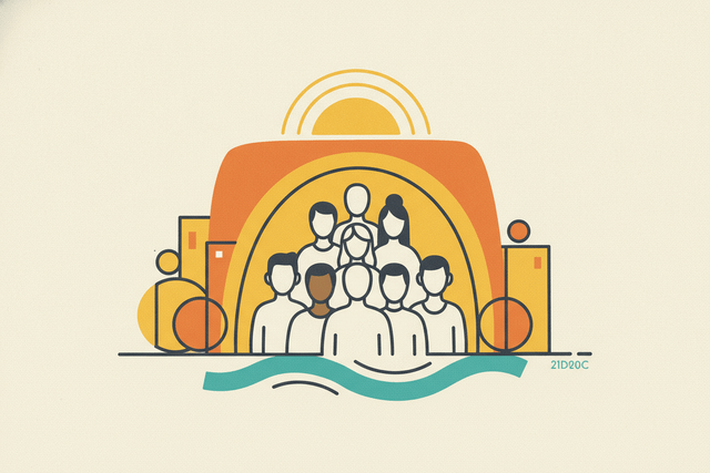 Editorial illustration for “Belgium Mandatory Medical Insurance”.