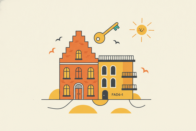 Editorial illustration for “Ultimate Guide to Finding a Rental Home in Belgium”.